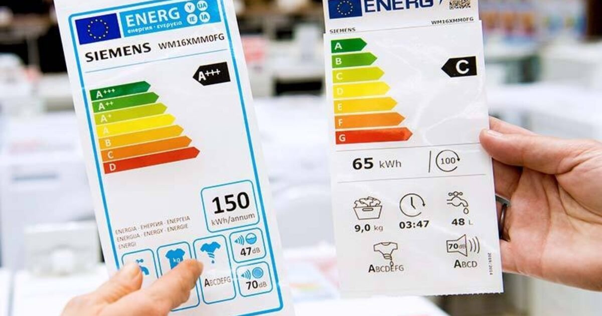 Le Nuove Etichette Energetiche Per Gli Elettrodomestici | Winnerland